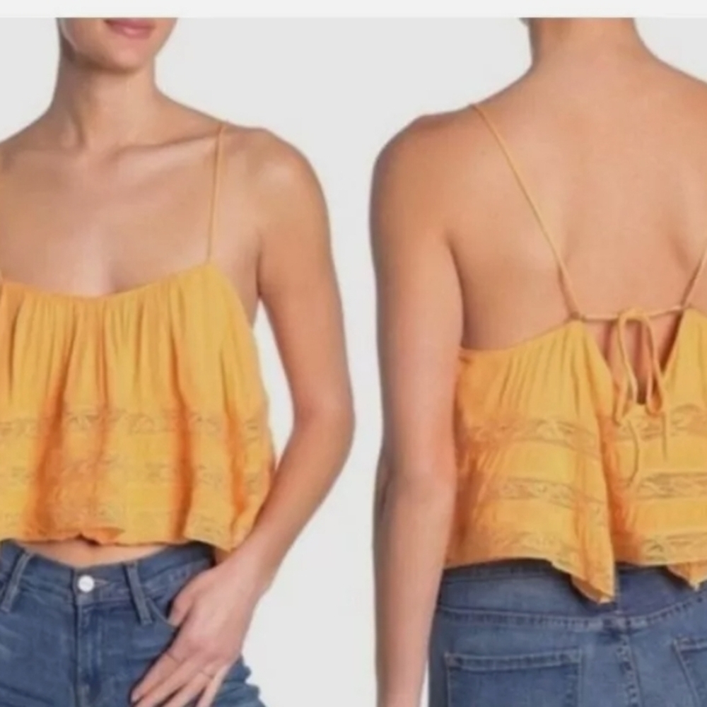 Free People Spaghetti Strap Top